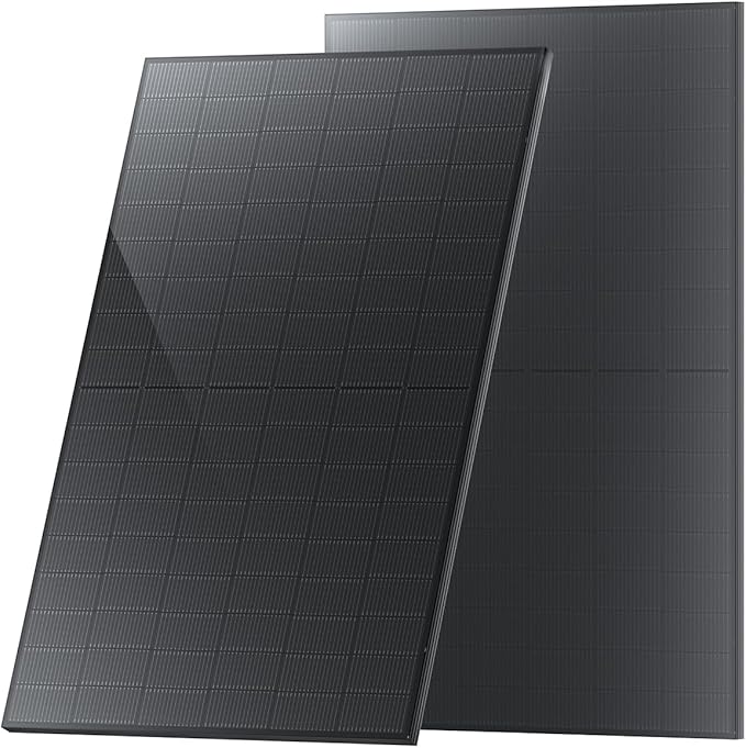 STAR 435 Watt Solar Panel, 435W 48V/24V Solar Panels with Full-Screen Design & Maintenance-Free, 25% High-Efficiency Monocrystalline, Reliable Power for RV, Marine, Roof, Home, and Off-Grid