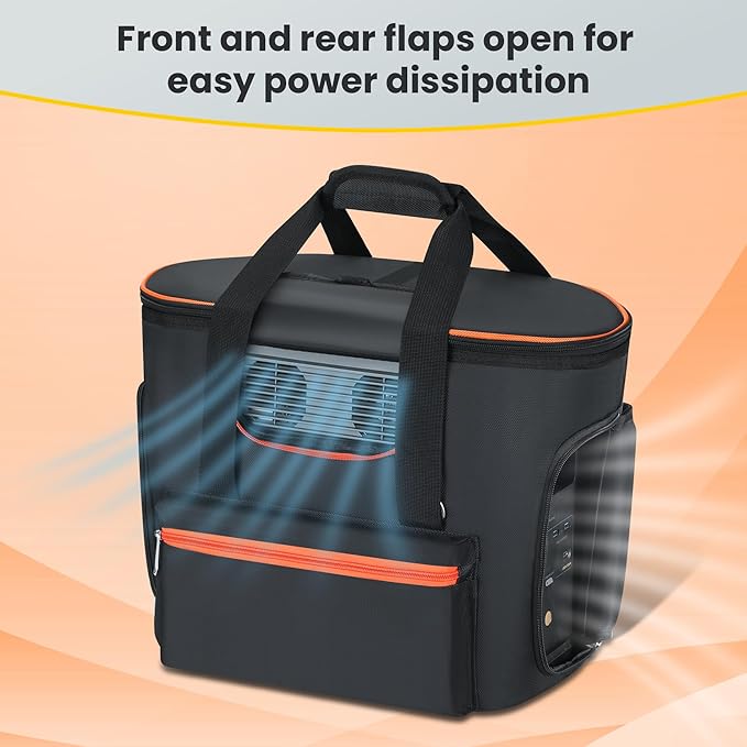 Carrying Bag Compatible with ECOFLOW DELTA 2, Power Station Carrying Bag Compatible with Delta 2, Portable Power Station Carrier Compatible with Eco Flow Delta 2 with Shoulder Strap & Handle
