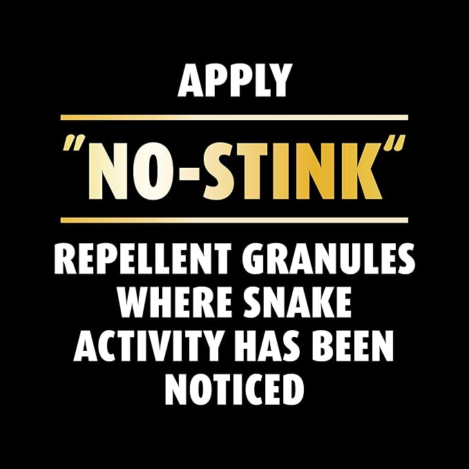 Ortho Snake B Gon1 Repellent Granules, Snake Repellent for Yard - No-Stink Formula, Covers Up to 1,440 sq. ft., 2 lbs. (2-pack)