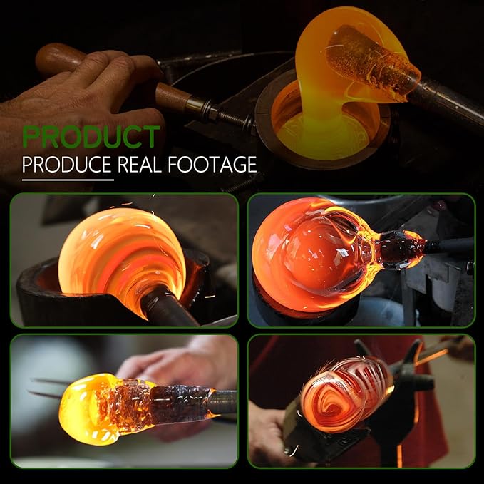 2 Pcs Blown Glass Hummingbird Feeder for Outdoors Hanging, Ant & Bee Resistant Window Bird FeederHandmade Garden Decor Gift for Women - Small Round Glass Feeders Bundle