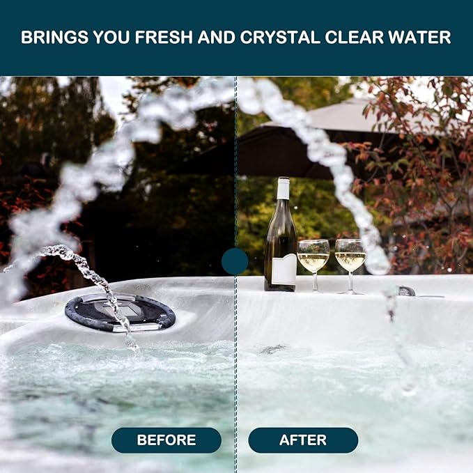Mineral Cartridge Replacement Compatible with Frog @Ease in-Line Mineral Cartridge System for Marquis, Caldera, Artesian & Hot Springs Spas CYA Free, for up to 600 Gallons (2 Pack)