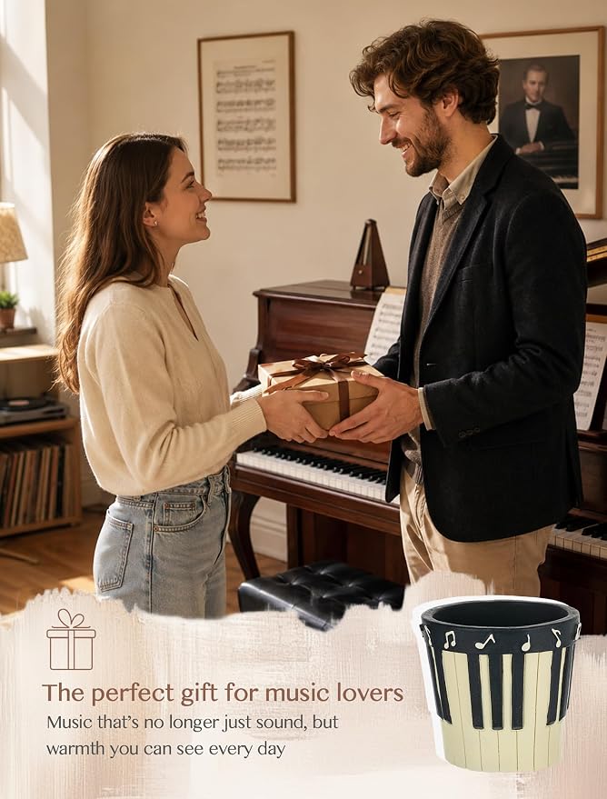 Piano Gifts for Music Lovers: Music Gifts for Women Men Piano Players Musicians – Musical Decor Present Gift Ideas on Birthday Christmas Valentine's Day