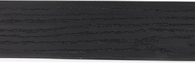 EasyFlex Tall Wall No-Dig Landscape Edging with Anchoring Spikes, 2.5 in. Tall Straight Top Plastic Garden Border with Woodgrain Texture, 40 Foot Kit, Black (3220E-40C)