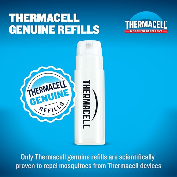 Thermacell Mosquito Repellent Refills; Compatible with Any Fuel-Powered Thermacell Repeller; Highly Effective, Long Lasting, No Spray or Mess; 15 Foot Zone of Mosquito Protection