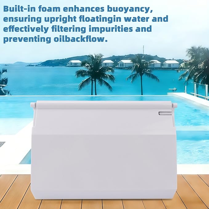 SPX1082K Swimming Pool Skimmer Weir Door Compatible with Hayward SP1082/SP1083/SP1084/SP1085/SP1086/SP1075/SP1076/SP1077, 7-3/4 inch Pool Skimmer Weir Flap Door Assembly Replacement Kit