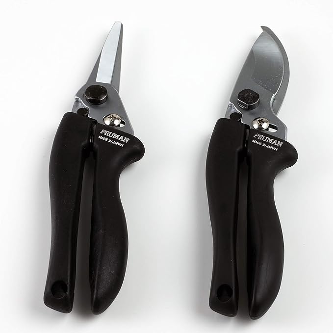 Wazakura Professional Japanese Pruning Shears 7.67inch(195mm) Made in Japan, Floral Trimming Scissors, Multipurpose Garden Hand Clipper with Safety Lock