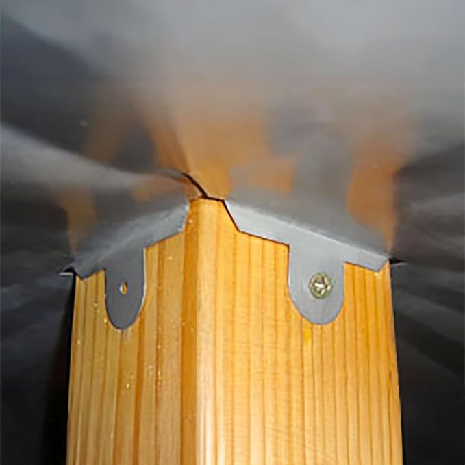 Erva Post Mounted Squirrel Baffles, Galvanized, 23.25" Dia. Each, Pack of 2