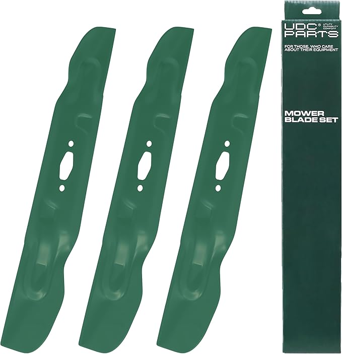 UDC Parts 742-05094 S-Shape Mower Blades Replacement for Cub Cadet 50 Inch ZTS1 ZTS2 742P05094 Craftsman CMXGZAM110193 Z5600 Z5650 Troy Bilt 742P05512 490-110-Y193 ZT1-50/3 Pack High Lift
