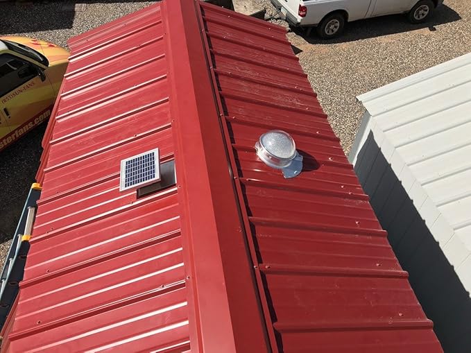 Solar LightBlaster for Metal-Roofed Sheds (Solar Tube Skylight for shed Applications)