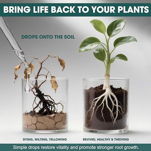 IBA Rooting Hormone for Cuttings – Liquid Root Stimulator for Fast Root Growth in Water, Soil, Moss & LECA | for Houseplants Like Pothos, Monstera (4.06 oz)