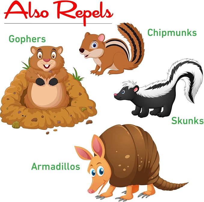 I Must Garden Mole & Vole Repellent: Professional Strength – Twice The Coverage – All Natural Ingredients - Pleasant Scent - 10lb