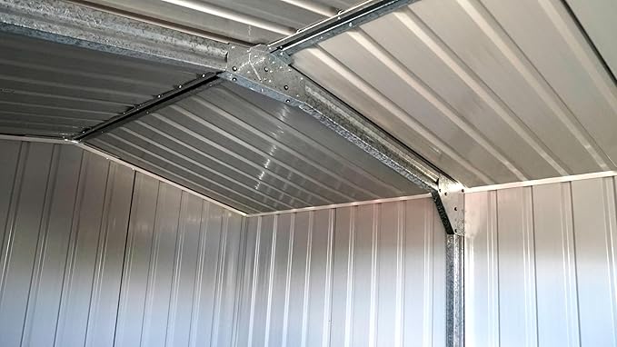 Absco Snow Support Frame for Premier 10 x 10 Metal Shed and Workshop 20 x 10 for Extra Strength and Snowload