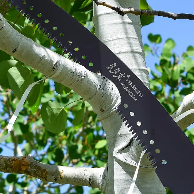 Pole Saw for Tree Trimming - 30.1 FT Extendable Tree Pruner, Long Handle Tree Trimmer, High Reach Branch Cutter, Heavy Duty Pole Pruning Saw, Tree Cutting Tool for Hard-to-Reach Branches