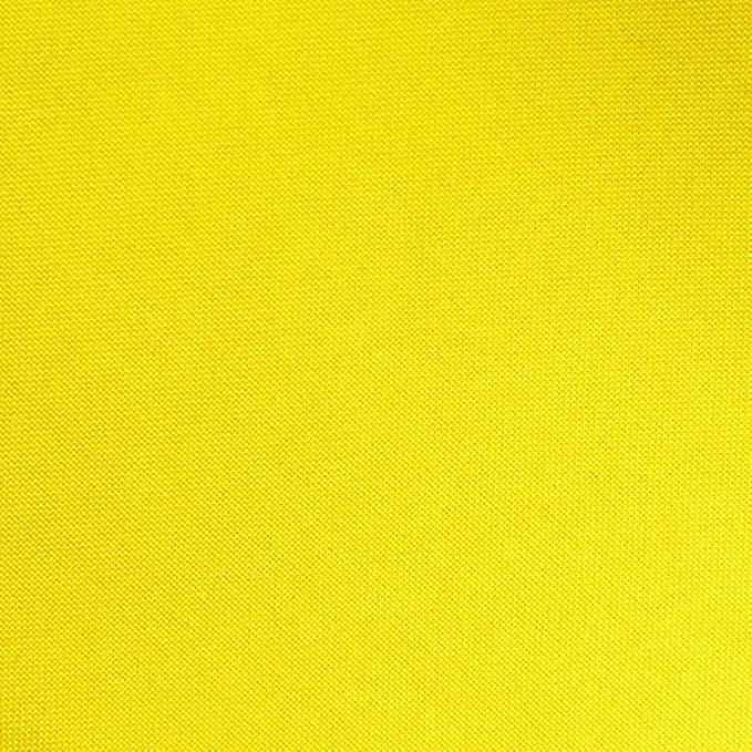 Waterproof Canvas Fabric by The Yard 58" W 600D Upholstery Polyester Material Indoor Outdoor Water Resistant Fabric for Chair Cushion Furniture Cover Sewing DIY Cloth, 2 Yards Yellow