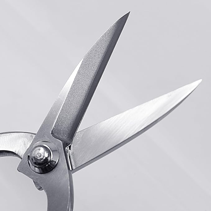 KAKURI Bonsai Scissors Made in Japan 7.5", Japanese Stainless Steel Blade, Traditional Bonsai Shears for Pruning and Trimming