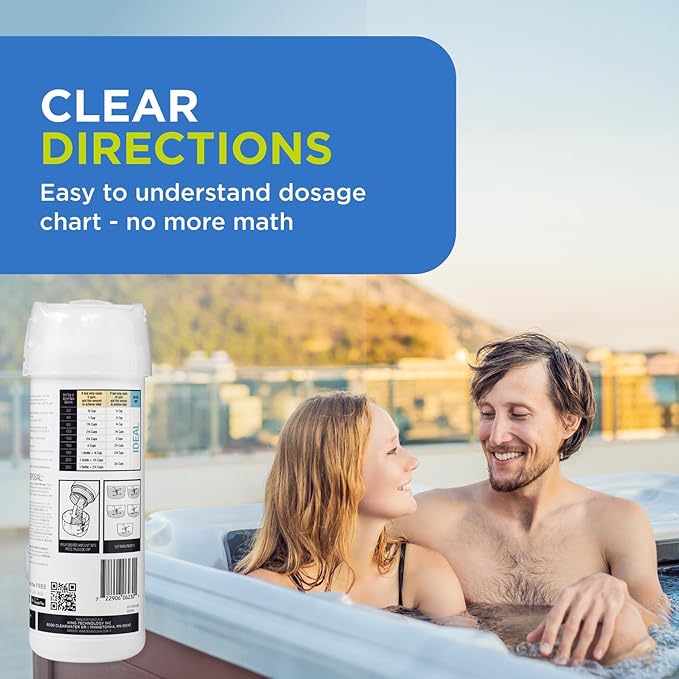 FROG Target Total Alkalinity Increaser for Hot Tubs and Swim Spas - 2 lb Bottle with TruDose Measuring Cap for Easy Maintenance & Balancing - 2 Pack