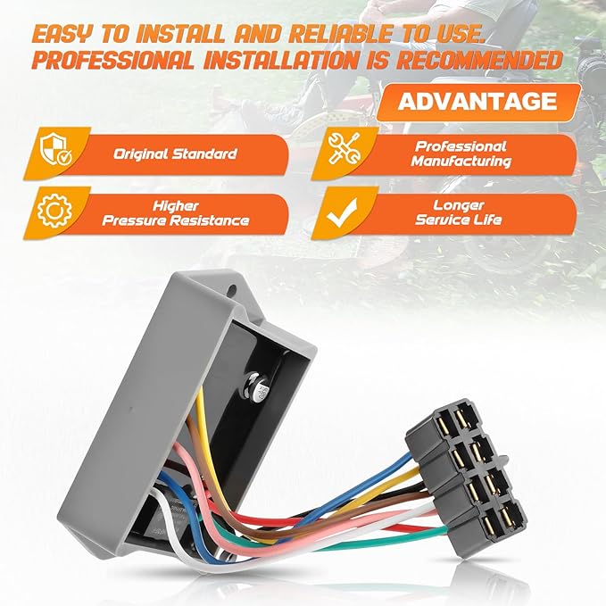 OEM Electronic Commercial Lawn Mower Module Replacement for Zero-Turn Mower 48" 52" 61" Cheetah SCZ48V-22FX,Cheetah SCZ48V-23CV,Cheetah SCZ48V-25CV, Replace# 483029 483599 482313