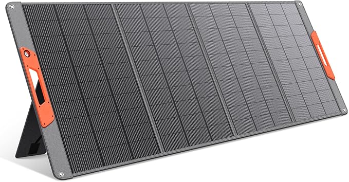 SOKIOVOLA 400W Portable Solar Panel for EF/Jackery/Bluetti/Anker Power Station,Ultra-Lightweight ETFE Foldable Solar Panel,25% High Efficiency,MC4 Output,for Outdoor Camping, Emergency Power Supply