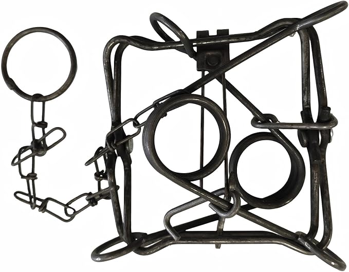 Double-Sided D-Ke 220 Heavy Duty Outdoor Animal Trap Setter, Reusable Easy Setup Tool for Farms Yards and Gardens