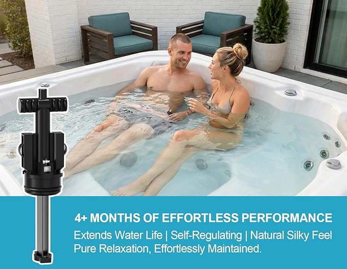 Upgrade Salt Water System Cartridge Replacement for Spas & Hot Tubs, Compatible with Hot Springs Highlife & Limelight, Chlorine-Generating Filter, Soft, Fresh Water, Reduces Dry Eyes, Itchy Skin
