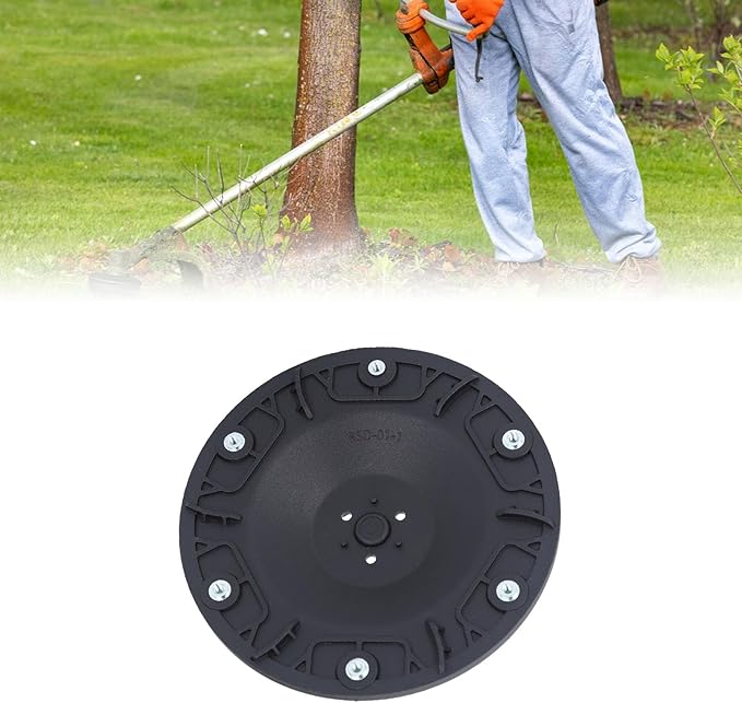 Robotic Lawnmower Disc Replacement YDuupxe 6 Openings Design M4 Thread Nylon Disc 27.2mm Thickness for Old or Damaged Turntables