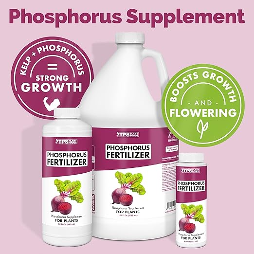 Phosphorus Fertilizer – Liquid Bloom Booster for Strong Roots, Bigger Blooms & Flower Development, 32 oz