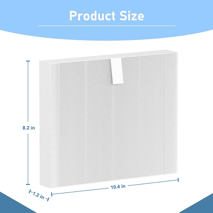 10-00814 Hot Tub Spa Flat Filters Compatible with Bullfrog M Series M6 M7 M8 M9, Swim Series S150 S180XD S200 and A Series A5 A6 A7 A8 A9 (2023 to Present) 6 Pack