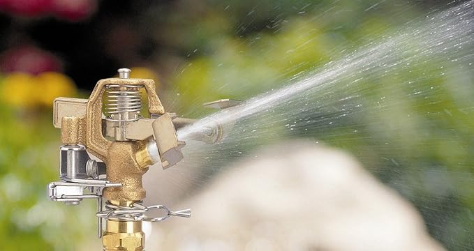 20-Pack Orbit 1/2" BRS Sprinkler Head, Connection, Silver and Gold