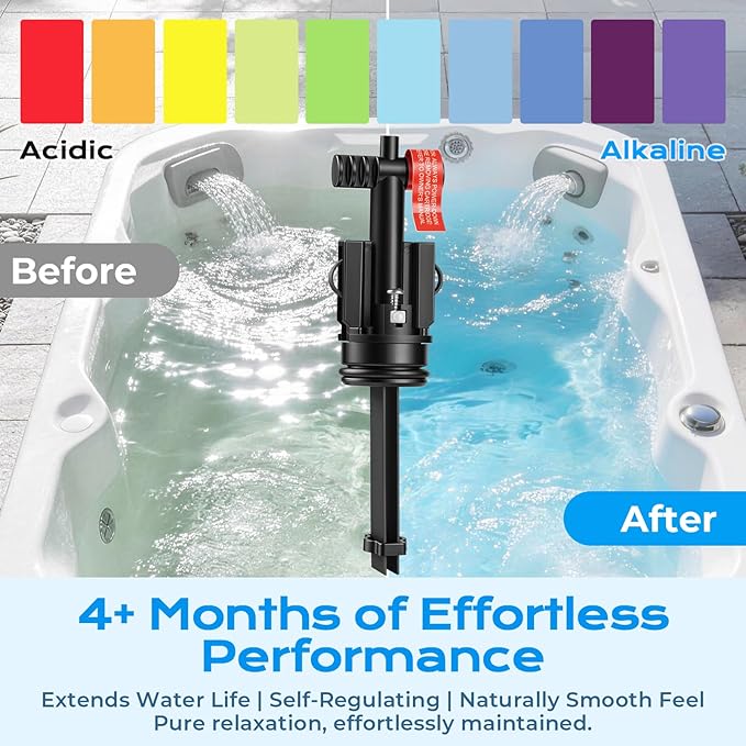 Salt System Cartridge Replacement Compatible with 2019+ Hot Spring Highlife & Limelight and Caldera Utopia & Paradise Spas, Supports Balanced, Skin-Friendly Water (1 Pack)