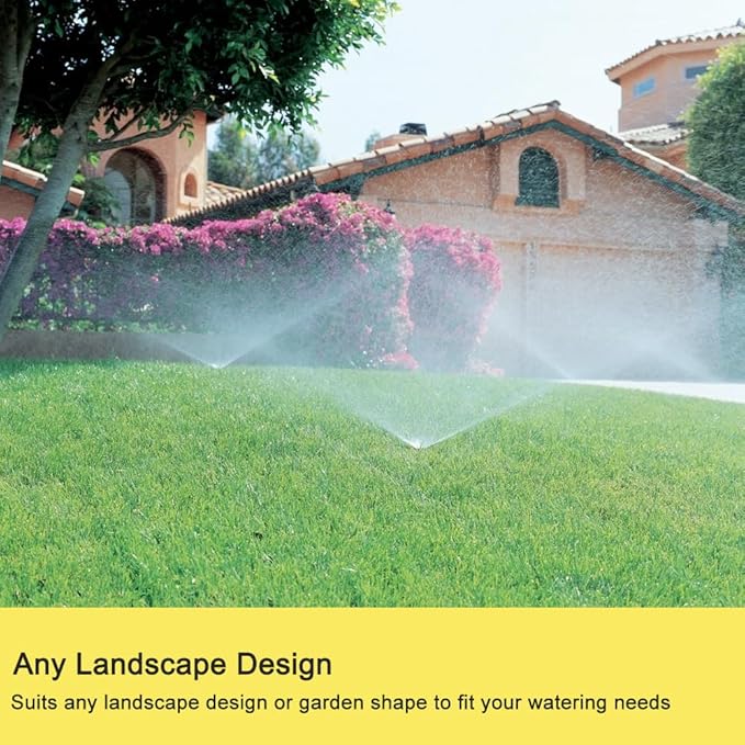 FANHAO Professional Garden Hose Nozzle + 2 Pack Lawn Sprinkler