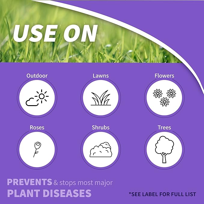 Bonide Infuse Systemic Disease Control, 16 oz Concentrated Solution for Plant Disease Control, Long Lasting & Waterproof