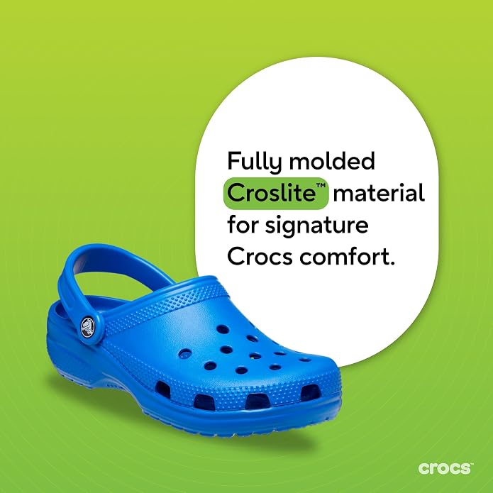 Crocs Unisex-Adult Classic Clog, Clogs for Women and Men