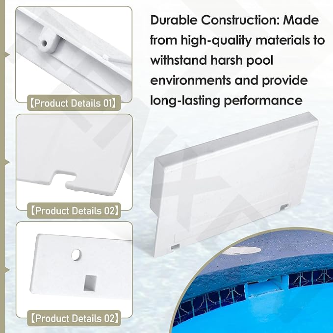 SP1070 Pool Skimmer Weir Flap Door [ 8-7/16" Length, 5-1/4" Width, 1-1/8" Thick] Compatible with Hay-Ward SP1070-K SP1070-D SPX1070KHR SP1070 SP1071 and SP10712S