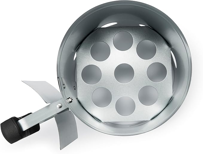 Amazon Basics Fire Starter Charcoal Starters for Charcoal Grill and Barbecues, Silver, 1-Pack