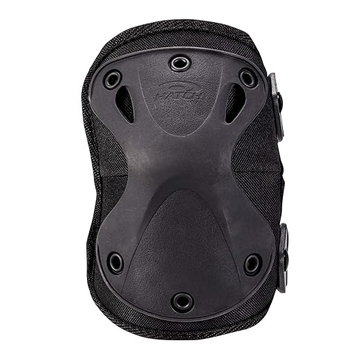HATCH XTAK Tactical Military Knee Pads, Black, One Size Fits Most