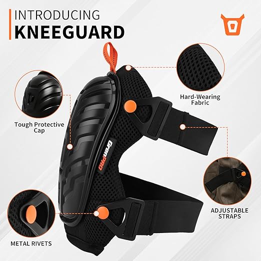 GRENPRO Professional Knee Pads for Work,Heavy Duty Thick Foam Knee Pads Tools, Knee Pad with Soft Gel Cushion for Construction, Work, Flooring, Gardening, Cleaning, Tiling,Upgraded Black