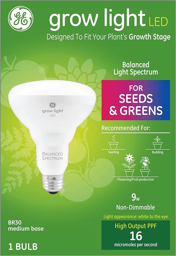 GE Grow Light Advanced Red BR30 (1-Pack)