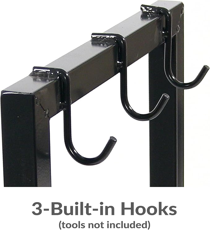 Sunnydaze Firewood Log Rack with Cover - Indoor or Outdoor Wood Storage - 30-Inch - 500-lb Capacity