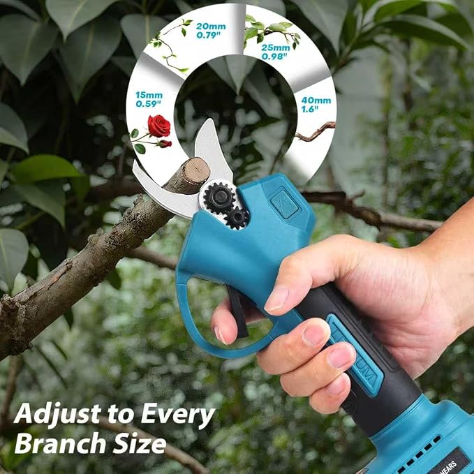 4-in-1 Cordless Pole Saw Pruning Set, For Tree Trimming and Garden Pruning, Chainsaw Gifts: Perfect for Men, Dads, Husbands, Fathers, and Gardeners