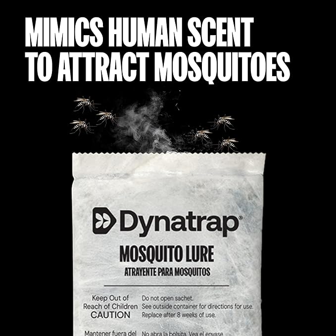 DynaTrap 100611 Atrakta Mosquito Lure Sachet for Any DynaTrap Insect Trap, Lasts 60 Days, Mosquito Trap Attractant (Pack of 2)