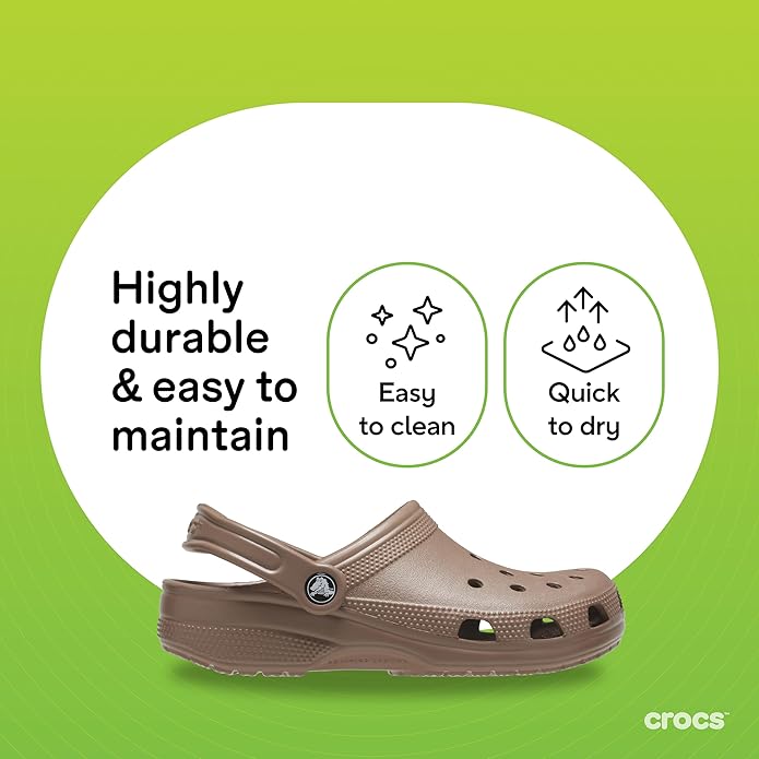 Crocs Unisex-Adult Classic Clog, Clogs for Women and Men