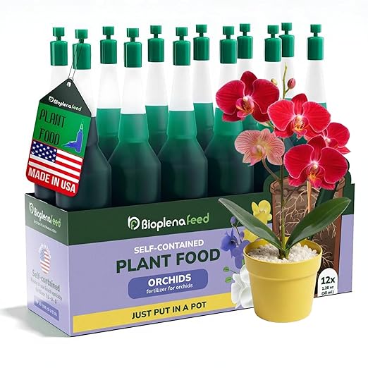 All-Purpose Liquid Plant Food Fertilizer for Orchids & House Plants | Concentrated Nutrient Solution for Indoor & Outdoor Plants | Promotes Vibrant Blooms, Strong Roots & Lush Foliage