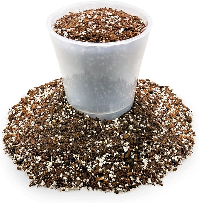 Gardenera House Plant and Tropical Plant Potting Soil - Re-Potting Soil for All Types of Indoor House Plants - 1 Quart Bag