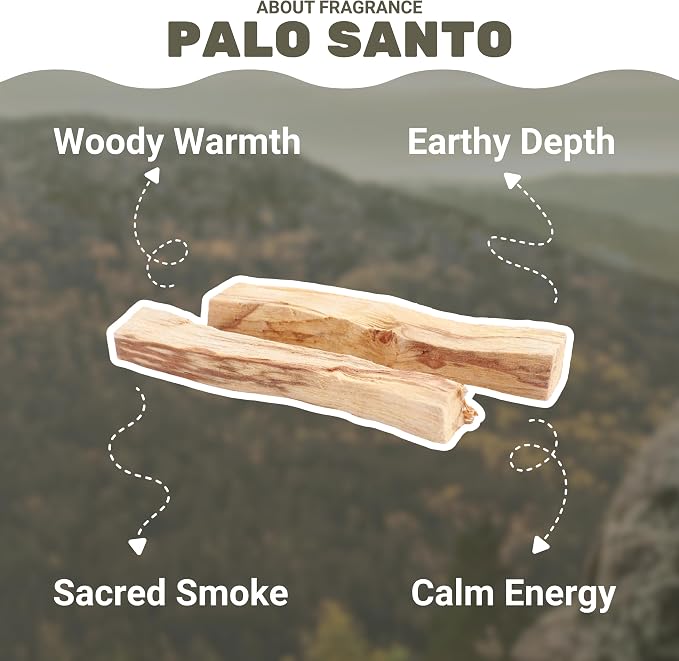 Folkulture Palo Santo Incense Sticks (120 Sticks) | Woody & Fresh Sacred Aroma for Cleansing, Relaxation, Meditation & Yoga | 45 Min Long Burn, Non Toxic, Charcoal Free Incense