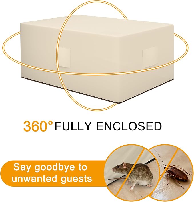 HDCAXKJ Patio Furniture Covers Waterproof Outdoor Chaise Lounge Cover Heavy Duty Lounge Chair Cover with Zipper Weatherproof Patio Pool Chairs Sofa Protector (80"L x 55"W x 35"H, Beige & Brown)