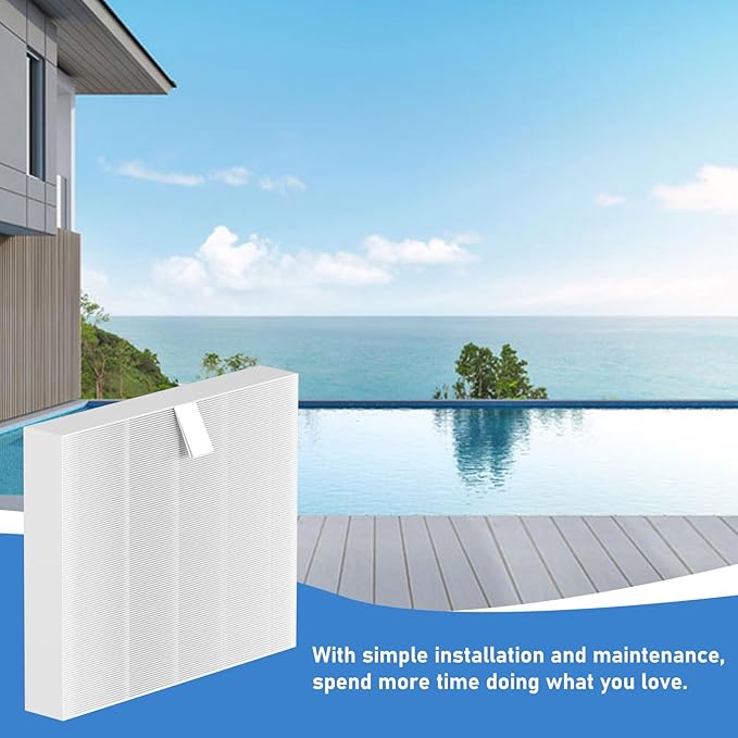 10-00814 Hot Tub Spa Flat Filters Compatible with Bullfrog M Series M6 M7 M8 M9, Swim Series S150 S180XD S200 and A Series A5 A6 A7 A8 A9 (2023 to Present), Pack of 4