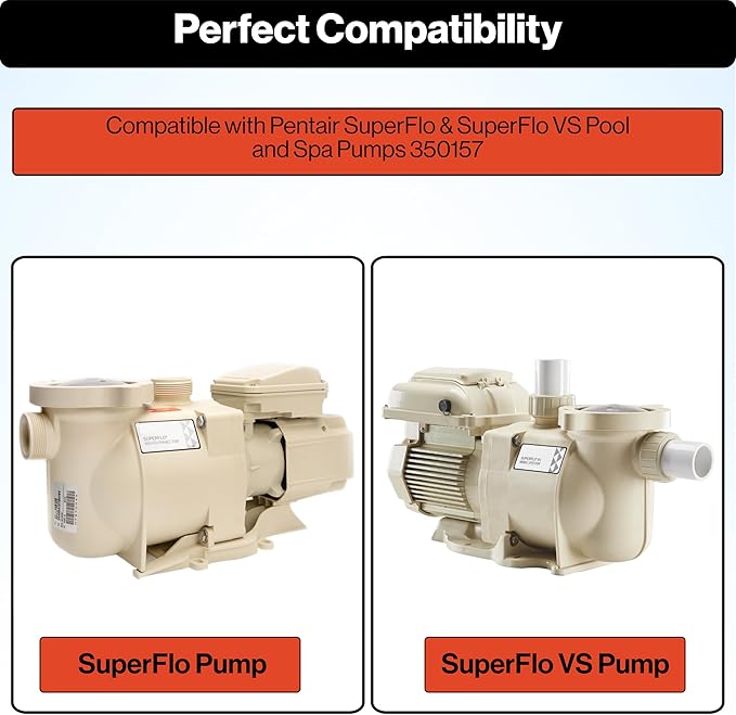 Swimables Union Replacement Kit Compatible with Pentair SuperFlo & SuperFlo VS Pool and Spa Pump 350157 - Replacement for Pentair 350157 - Made in USA