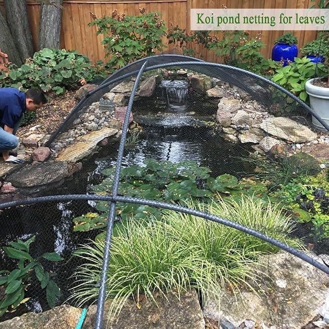 Bird Netting 25X50 FT, 1" Mesh, Strong Woven Garden Netting for Plants, Fruit Trees, Blueberry Bushes, Vegetables, Strawberry Protection, Against Bird, Deer, Squirres, Chicken, Small Animals