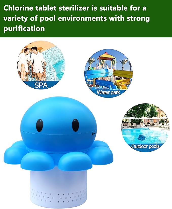 Pool Floater, Floater for 2 * 3'', Idea for Spa, Hot Tub &,Fountain, Inflatable & Above-Ground Pool