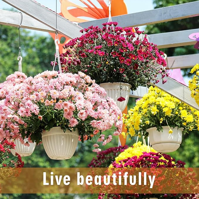4 Pcs Wire for Bird Feeder Hook 18in Hanging Steel Cable with Carabiner Hook Hanging Chain Cable Rope for Bird Feeders Tree Planters Lanterns Yard Easter Decorations